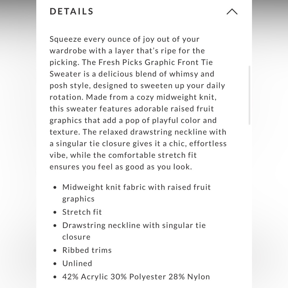 Vici Multicolor Fruit Pattern Cardigan - image 6